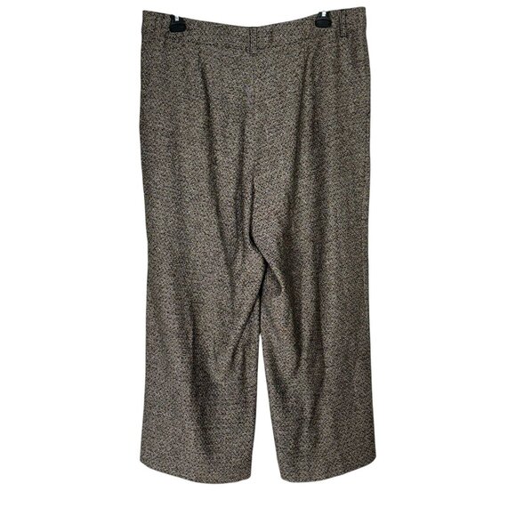 Soft Surroundings Women Tweed Brown Pants Size 18 - Picture 4 of 8